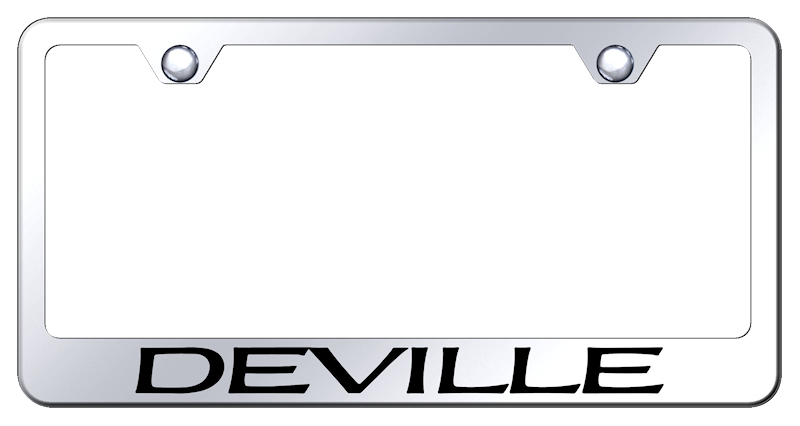 Deville Stainless Steel Frame - Laser Etched Mirrored