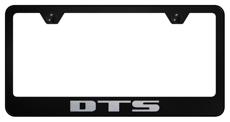 DTS Stainless Steel Frame - Laser Etched Black