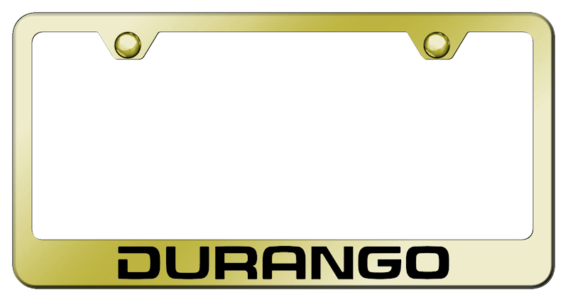 Durango Stainless Steel Frame - Laser Etched Gold