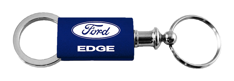 Edge Anodized Aluminum Valet Key Fob - Navy