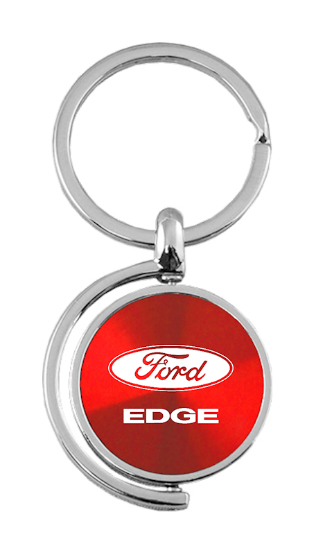 Edge Spinner Key Fob - Red