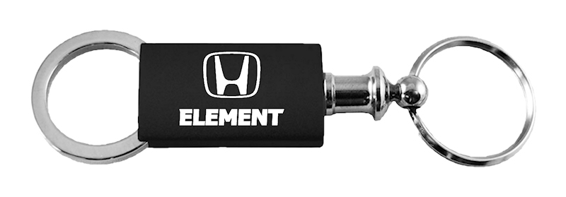 Element Anodized Aluminum Valet Key Fob - Black
