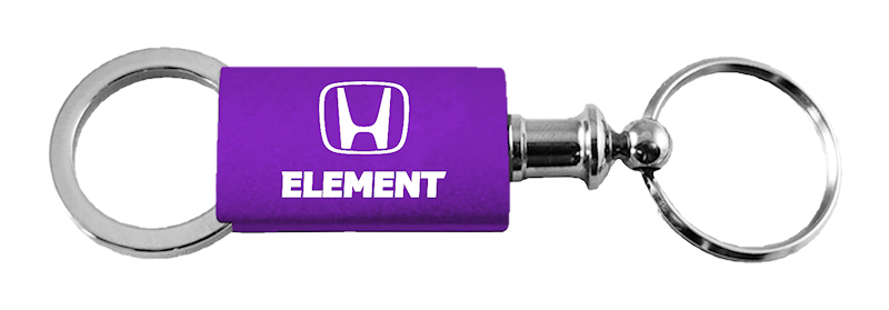 Element Anodized Aluminum Valet Key Fob - Purple