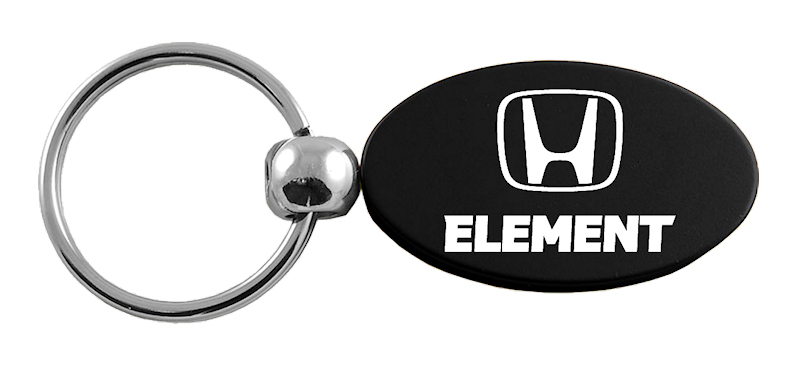 Element Oval Key Fob - Black