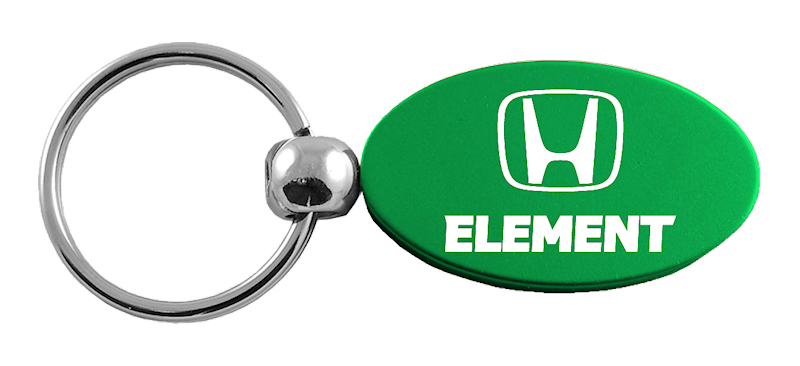 Element Oval Key Fob - Green