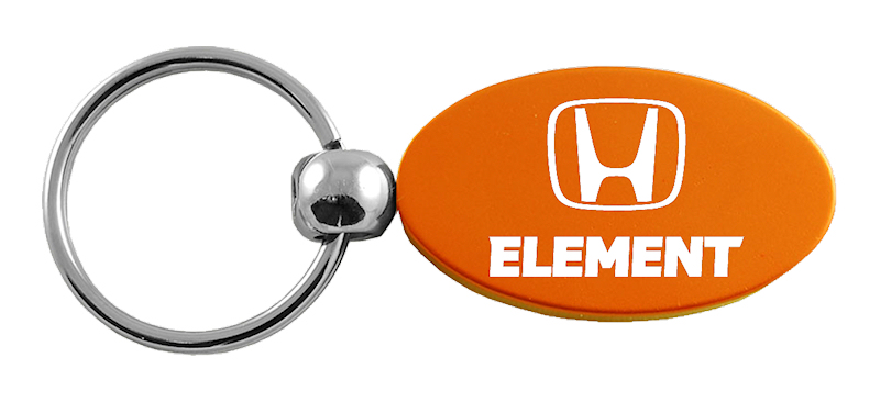 Element Oval Key Fob - Orange