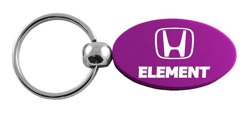 Element Oval Key Fob - Purple