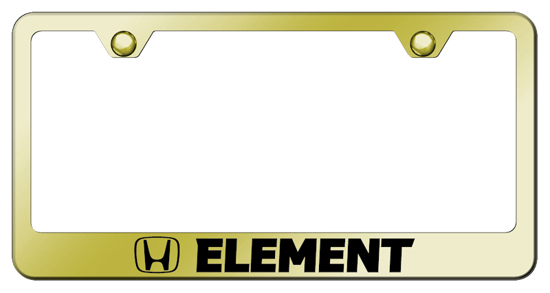 Element Stainless Steel Frame - Laser Etched Gold