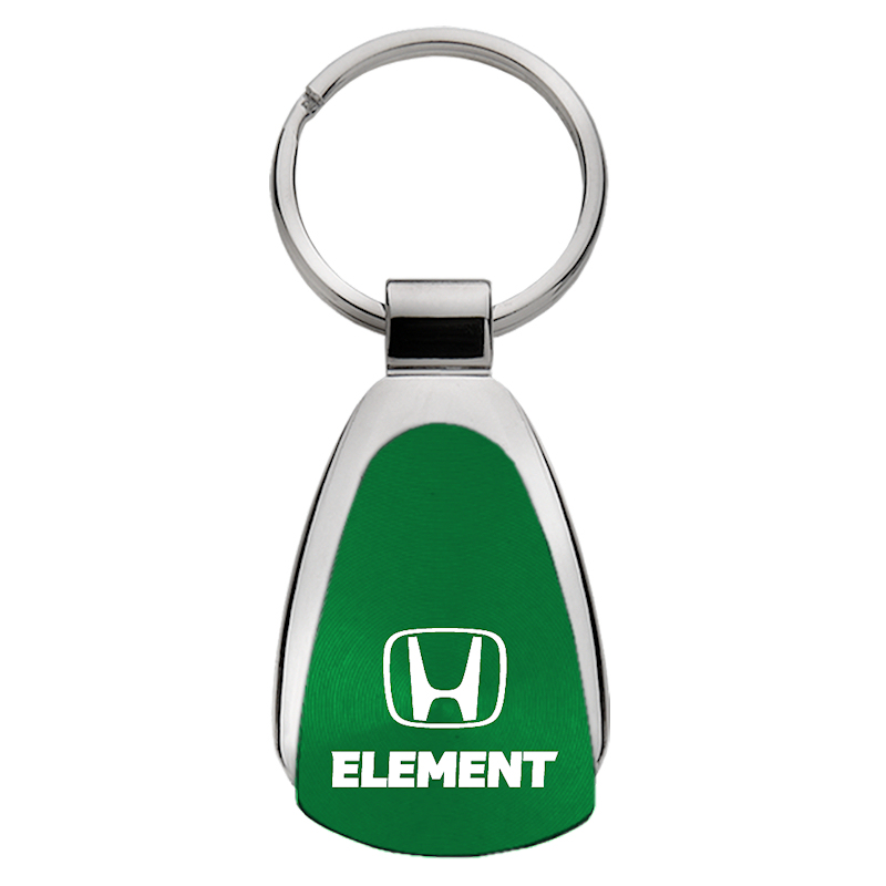 Element Teardrop Key Fob - Green