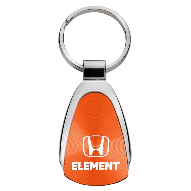 Element Teardrop Key Fob - Orange