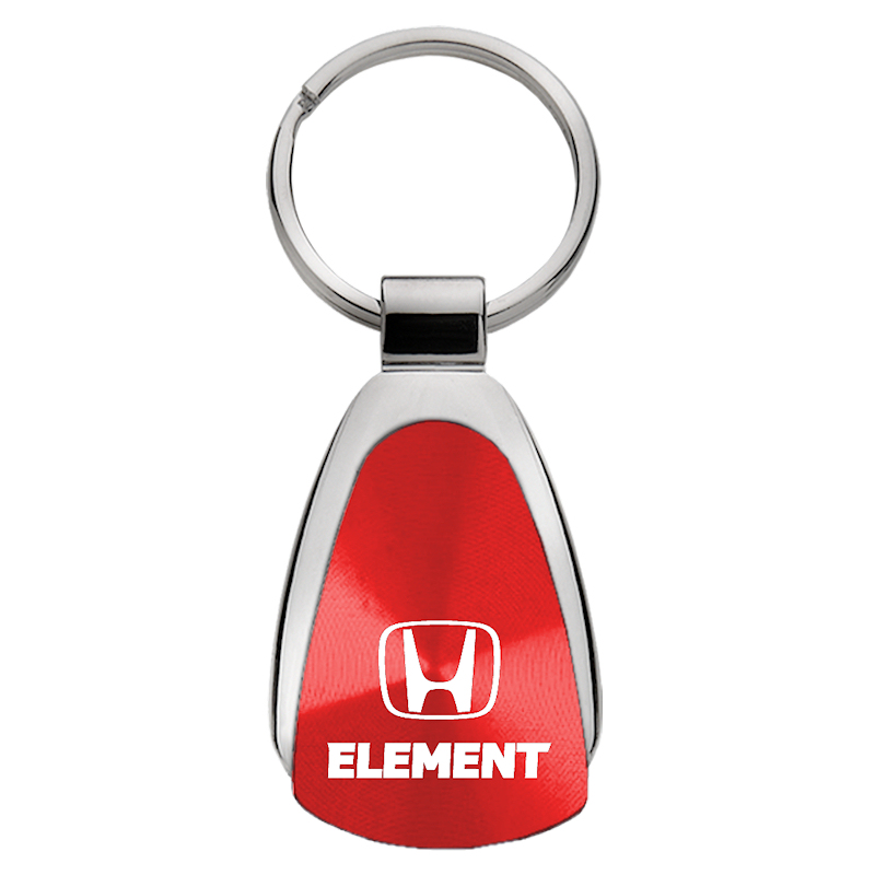 Element Teardrop Key Fob - Red