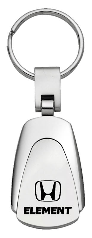 Element Teardrop Key Fob - Silver