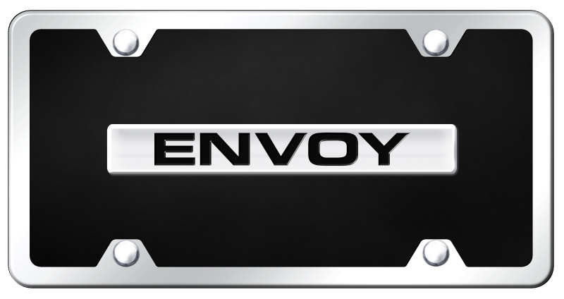 Envoy Name Acrylic Kit - Chrome on Black