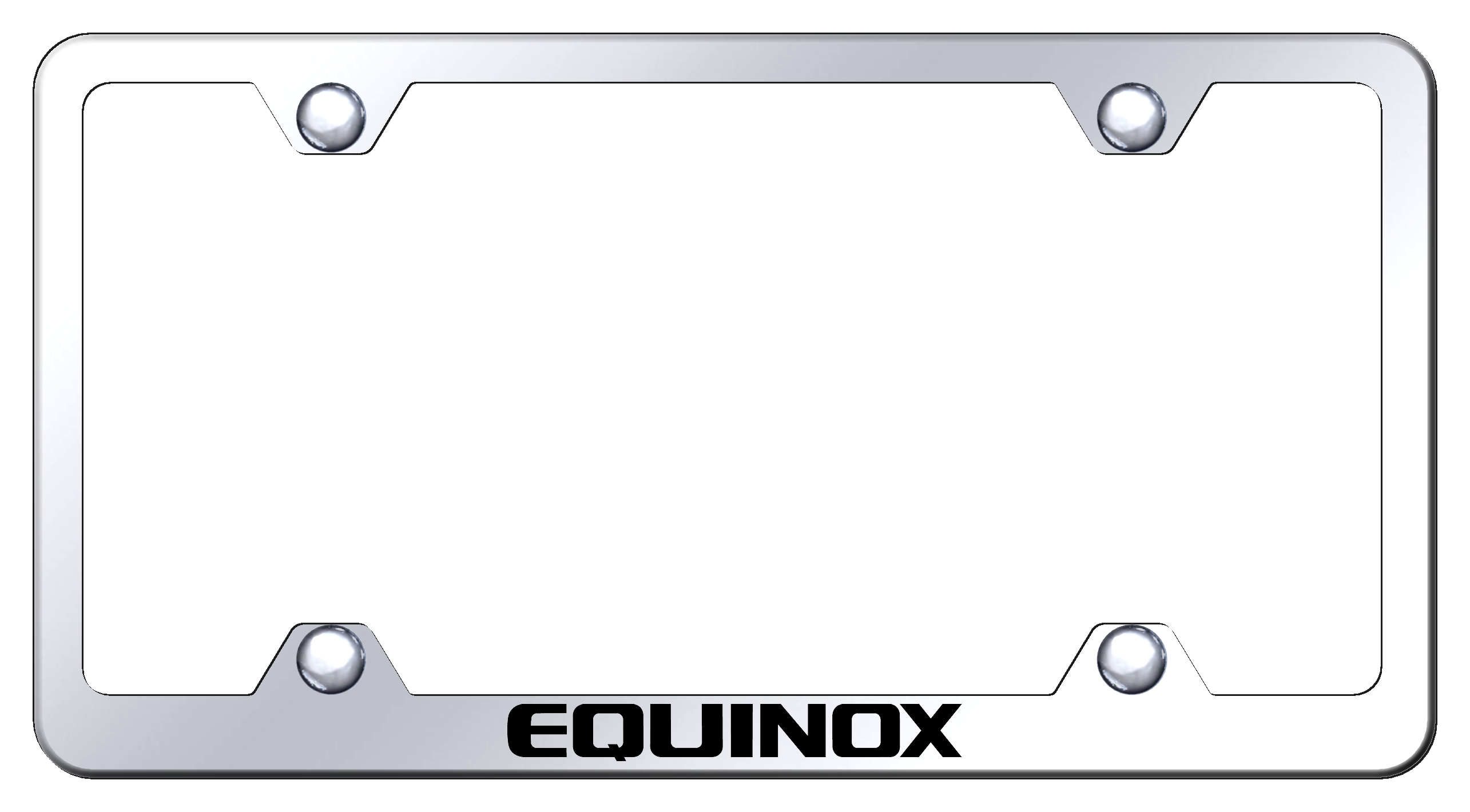 Equinox Steel Wide Body Frame - Laser Etched Mirrored