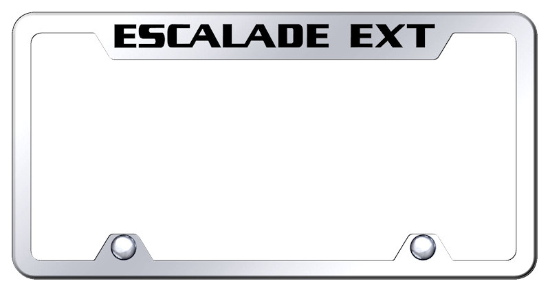 Escalade EXT Steel Truck Cut-Out Frame - Etched Mirrored