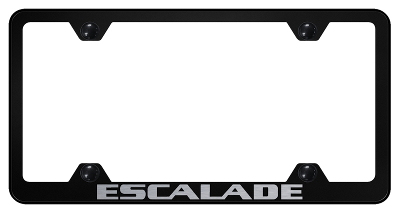 Escalade Steel Wide Body Frame - Laser Etched Black
