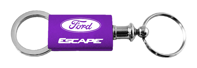 Escape Anodized Aluminum Valet Key Fob - Purple