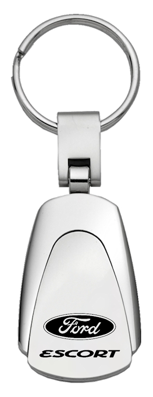 Escort Teardrop Key Fob - Silver