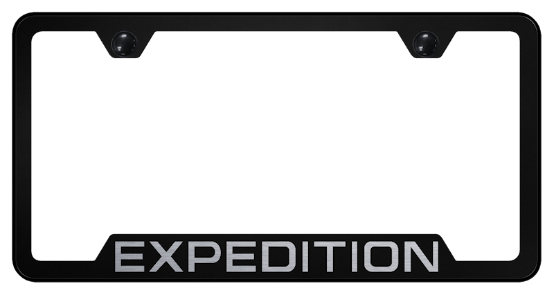 Expedition Cut-Out Frame - Laser Etched Black