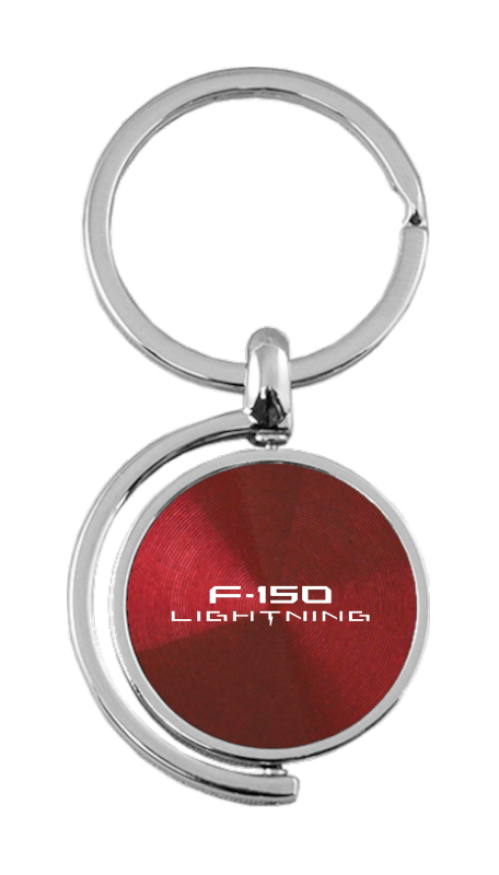 F-150 Lightning Spinner Key Fob - Burgundy