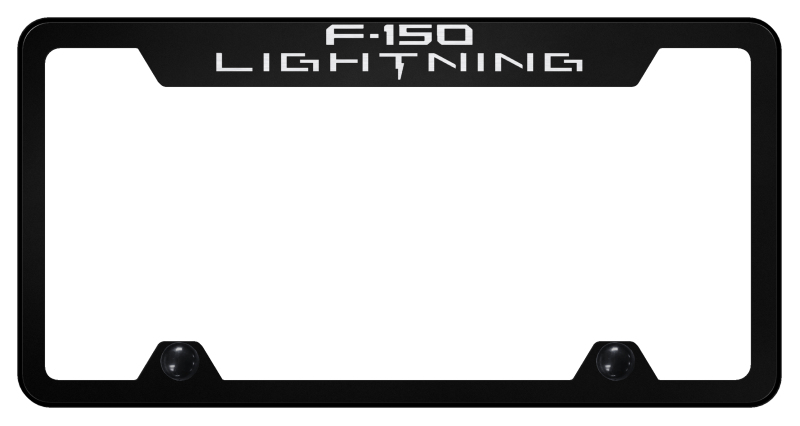 F-150 Lightning Steel Truck Cut-Out Frame - Etched Black