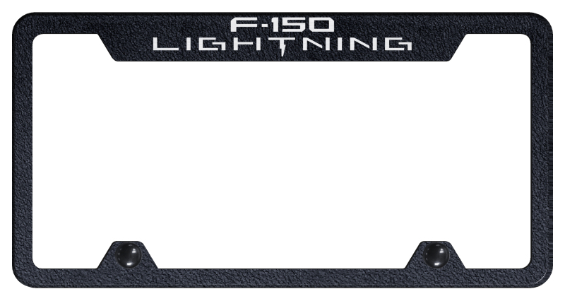 F-150 Lightning Steel Truck Frame - Etched Rugged Black