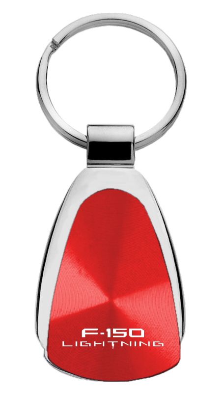 F-150 Lightning Teardrop Key Fob - Red