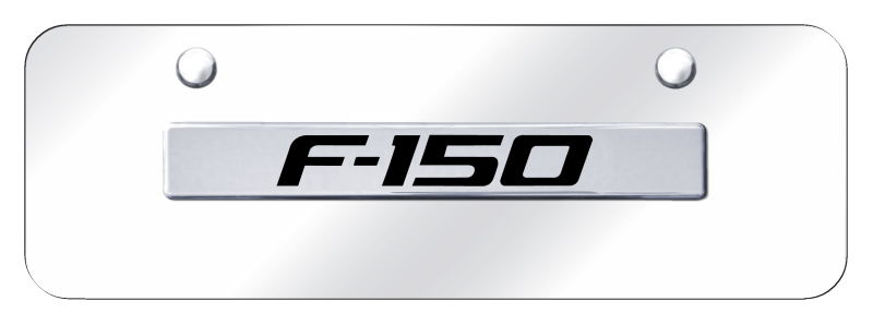 F-150 Mini Plate - Chrome on Mirrored