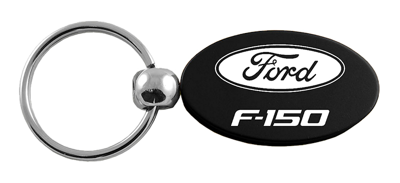F-150 Oval Key Fob - Black