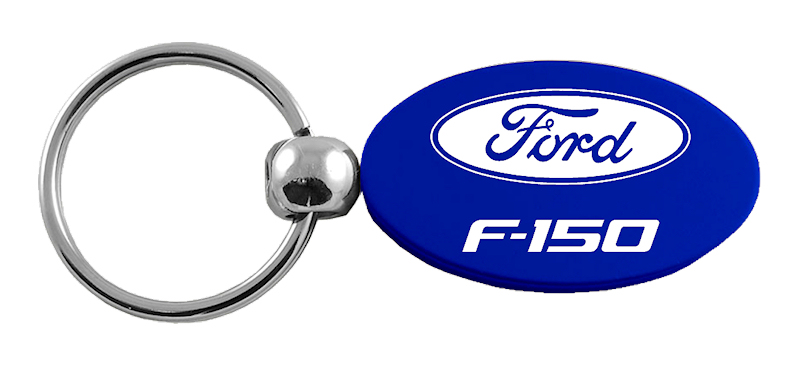 F-150 Oval Key Fob - Blue