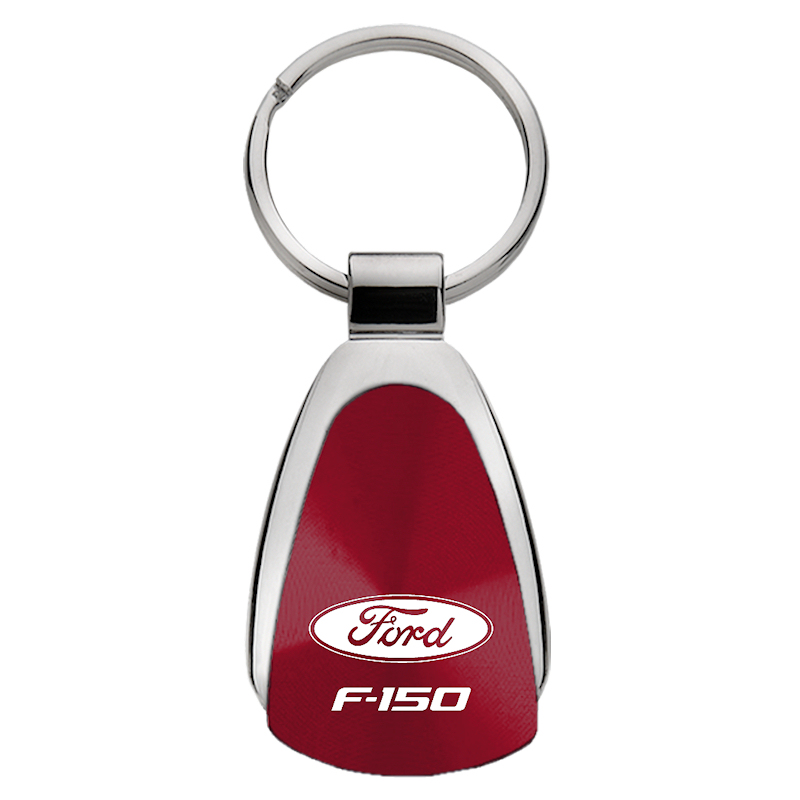 F-150 Teardrop Key Fob - Burgundy
