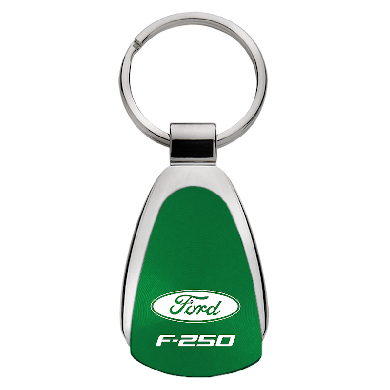 F-250 Teardrop Key Fob - Green