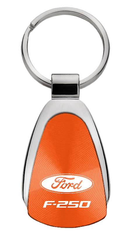 F-250 Teardrop Key Fob - Orange