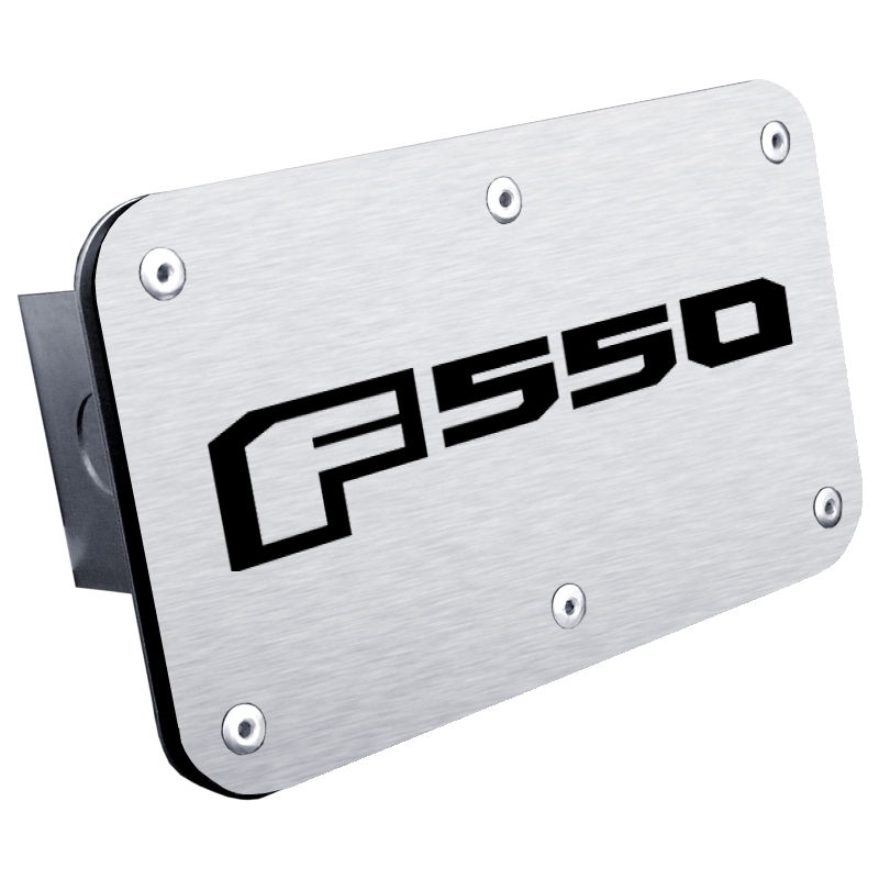F-550 Class III Trailer Hitch Plug - Brushed