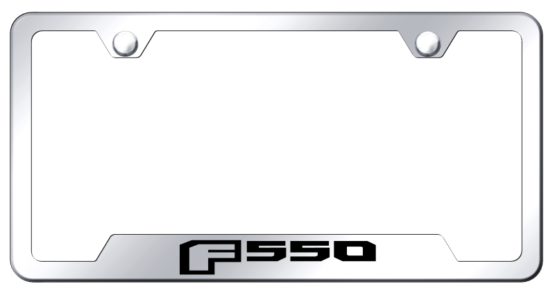 F-550 Cut-Out Frame - Laser Etched Mirrored