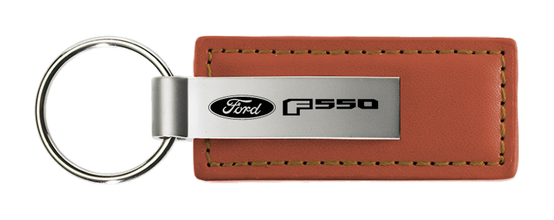 F-550 Leather Key Fob - Brown
