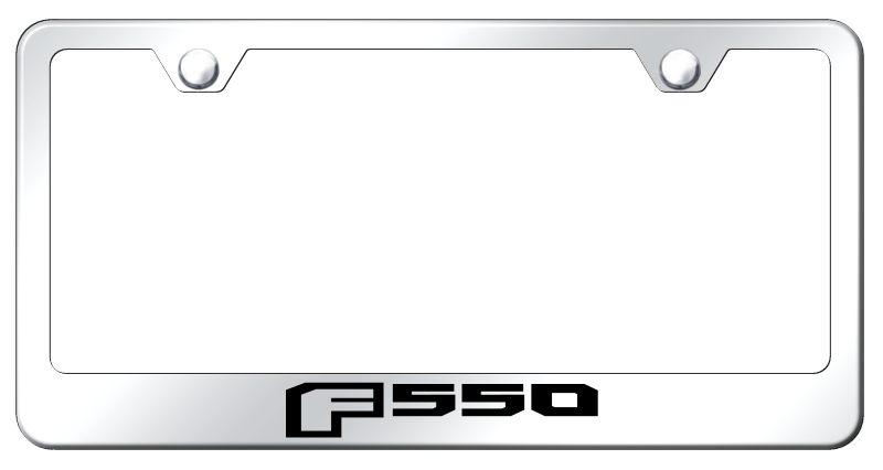 F-550 Stainless Steel Frame - Laser Etched Mirrored