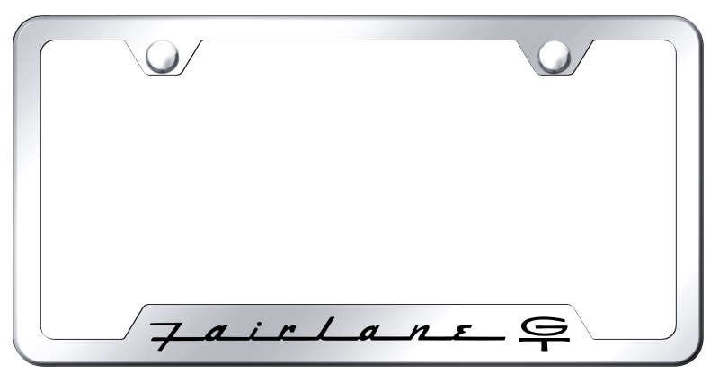 Fairlane GT Cut-Out Frame - Laser Etched Mirrored