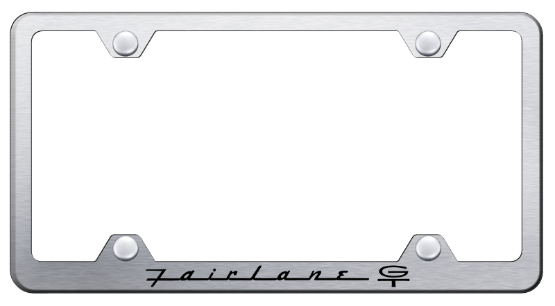 Fairlane GT Steel Wide Body Frame - Laser Etched Brushed