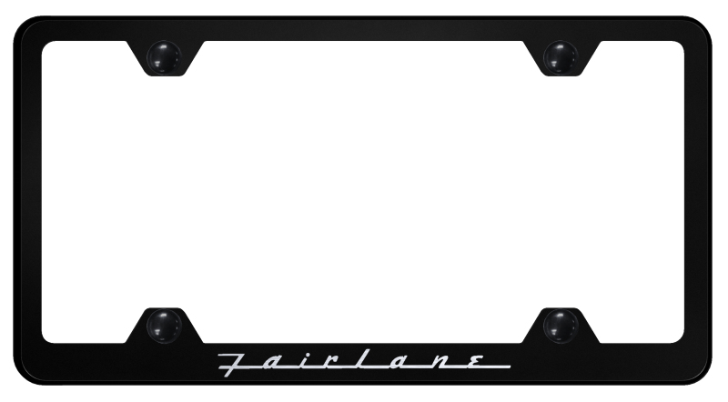 Fairlane Steel Wide Body Frame - Laser Etched Black