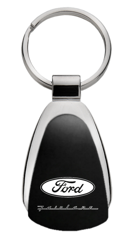 Fairlane Teardrop Key Fob - Black