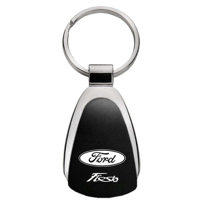 Fiesta Teardrop Key Fob - Black