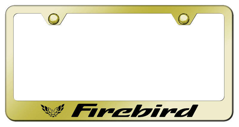 Firebird Stainless Steel Frame - Laser Etched Gold