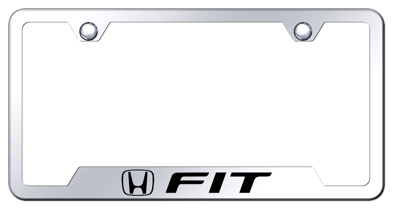 Fit Cut-Out Frame - Laser Etched Mirrored