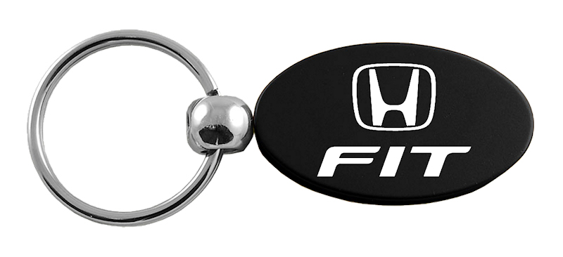 Fit Oval Key Fob - Black