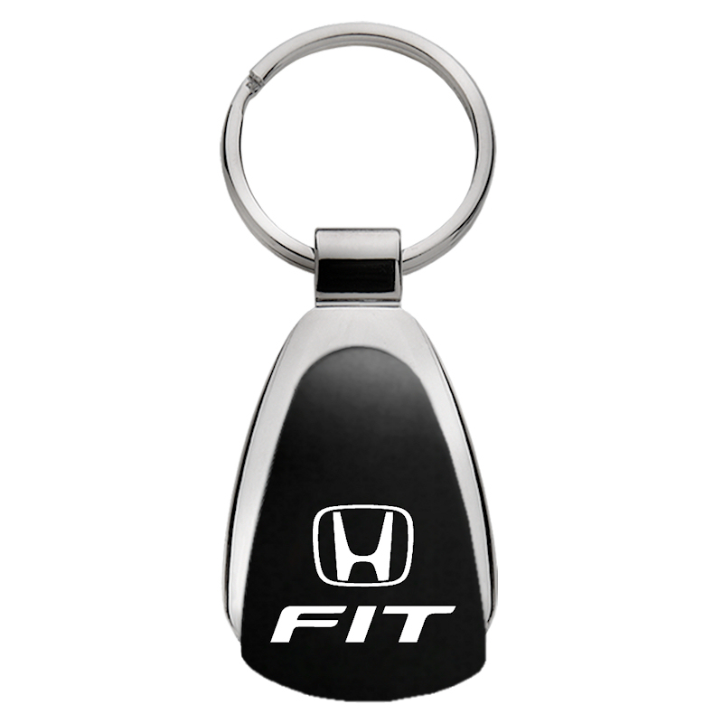 Fit Teardrop Key Fob - Black