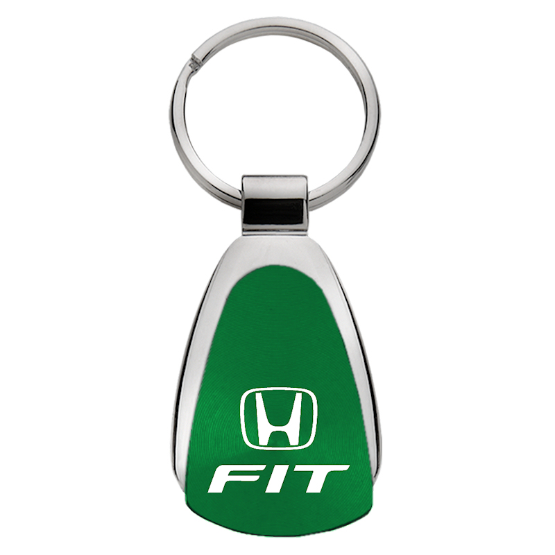 Fit Teardrop Key Fob - Green