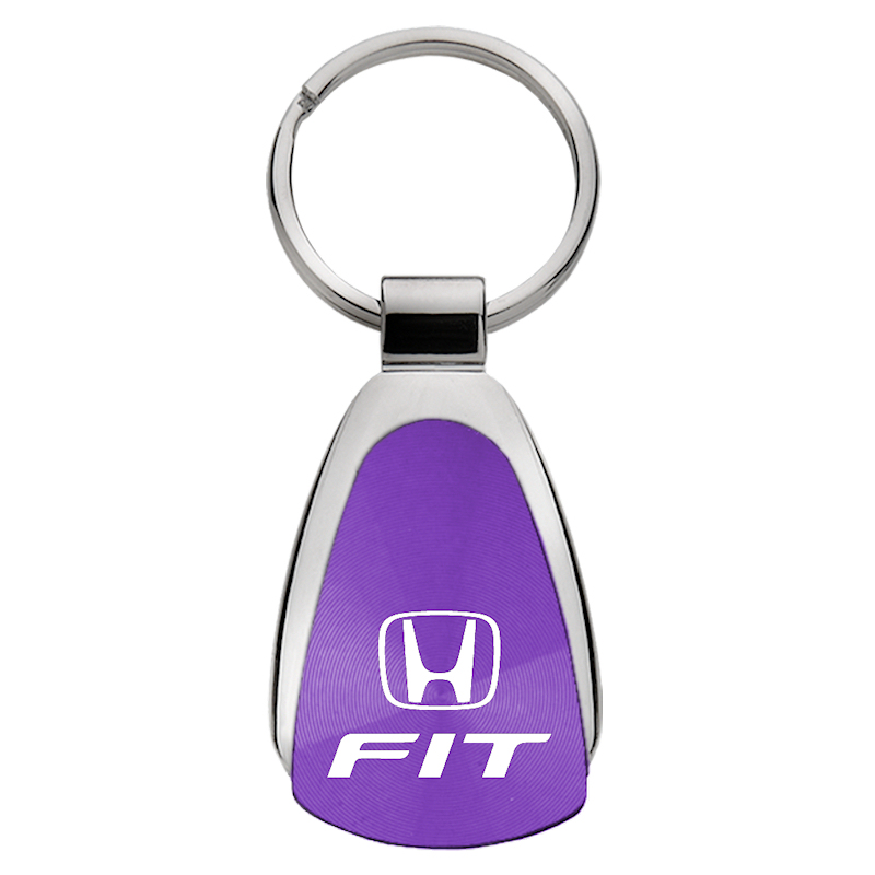 Fit Teardrop Key Fob - Purple