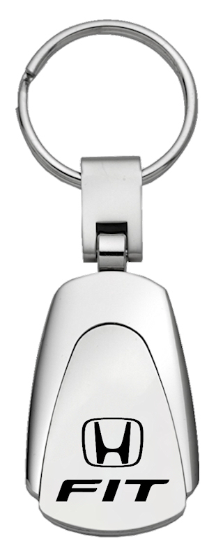 Fit Teardrop Key Fob - Silver