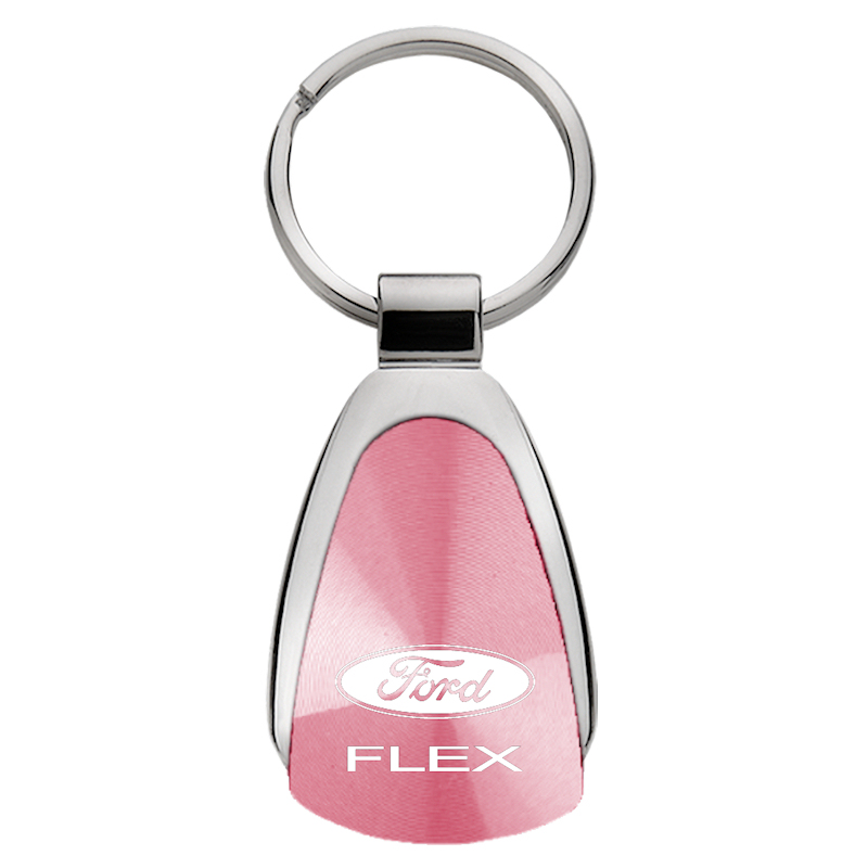 Flex Teardrop Key Fob - Pink